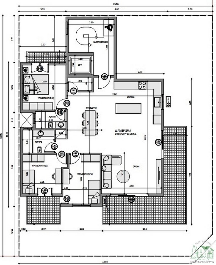 (Προς Πώληση) Κατοικία Διαμέρισμα || Πειραιάς/Κερατσίνι - 112 τ.μ, 3 Υ/Δ, 290.000€ 