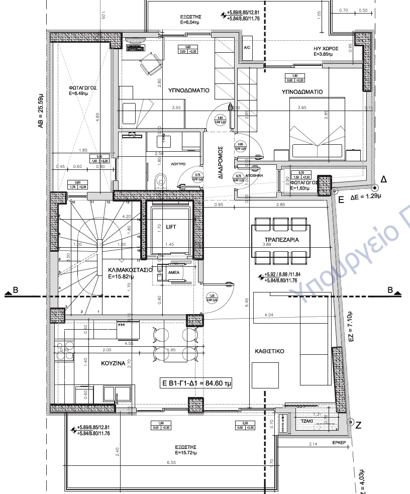 (Продажа) Жилая Апартаменты || Афинф Юг/Агиос Димитриос - 85 кв.м, 2 Спальня/и, 275.000€ 