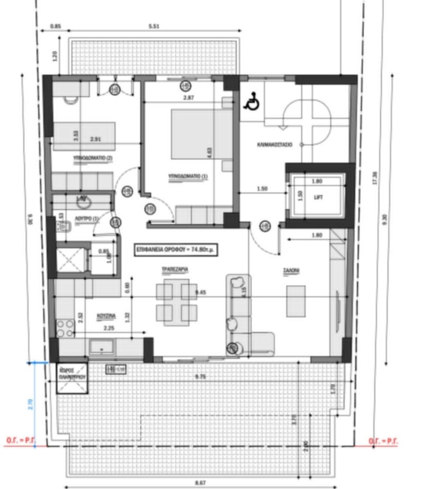 (For Sale) Residential Apartment || Piraias/Keratsini - 75 Sq.m, 2 Bedrooms, 230.000€ 