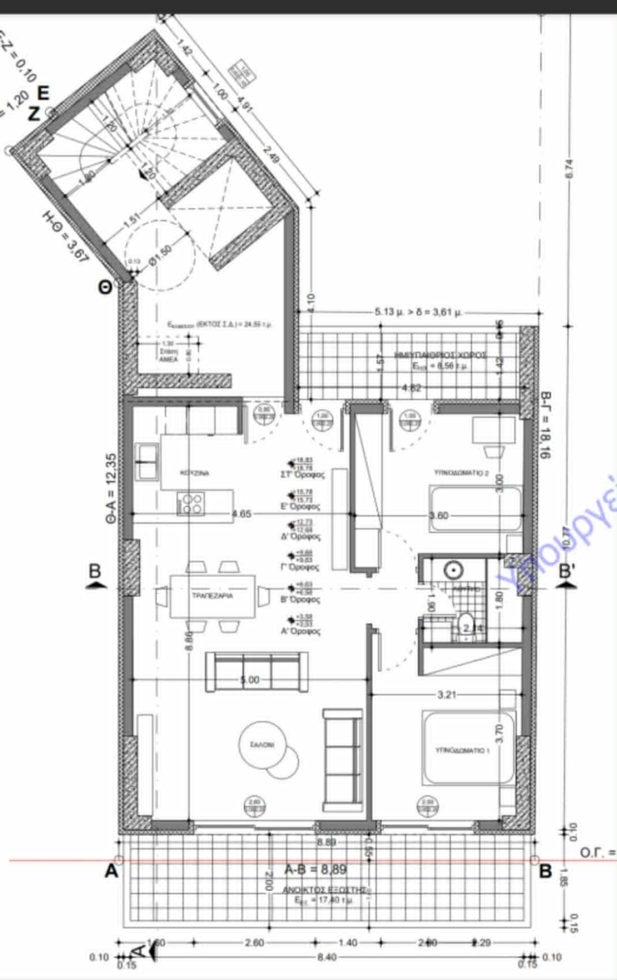 (Verkauf) Wohnung/Residenz Etagenwohnung  || Piraias/Drapetsona - 83 m², 2 Schlafzimmer, 275.000€ 